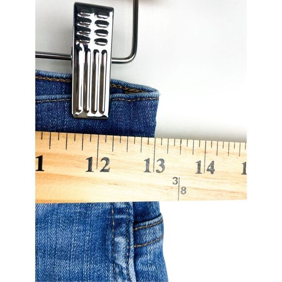 Madewell 10” High Riser Skinny Skinny Button Front Jeans Size 25 - Picture 6 of 13